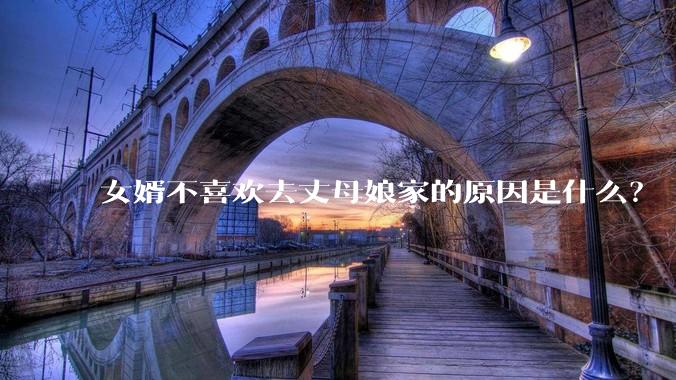 女婿不喜欢去丈母娘家的原因是什么？