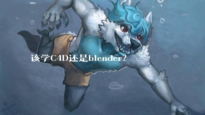 该学C4D还是blender？