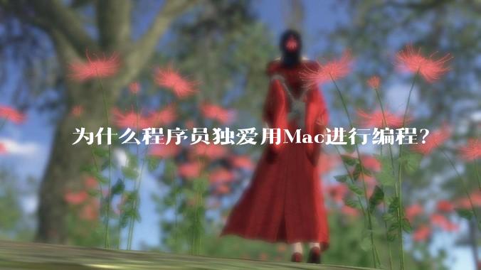 为什么程序员独爱用Mac进行编程？