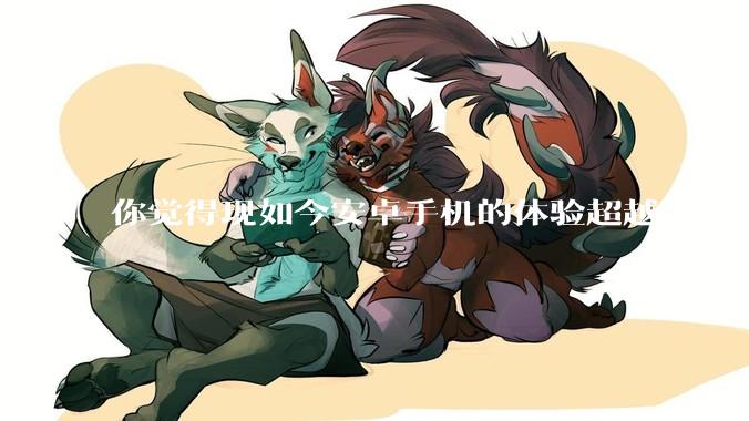 你觉得现如今安卓手机的体验超越 iPhone 了吗？