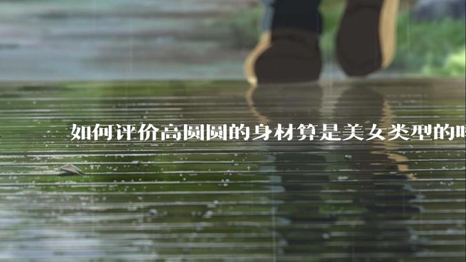 如何评价高圆圆的身材算是美女类型的吗？
