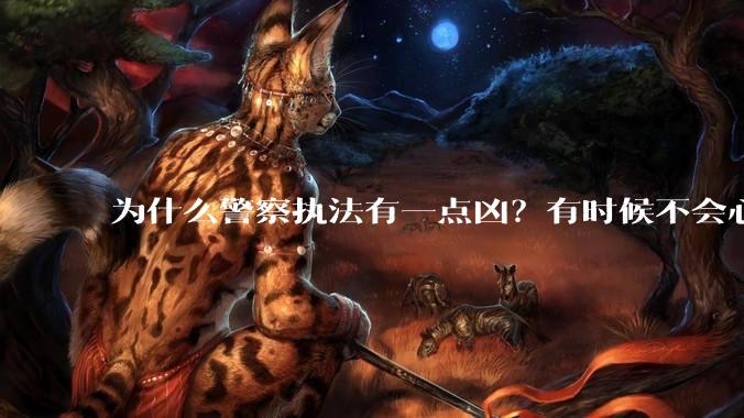 为什么警察执法有一点凶？有时候不会心平气和?