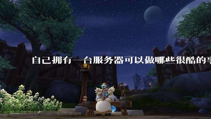 自己拥有一台服务器可以做哪些很酷的事情？