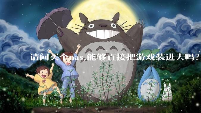 请问买个nas,能够直接把游戏装进去吗？